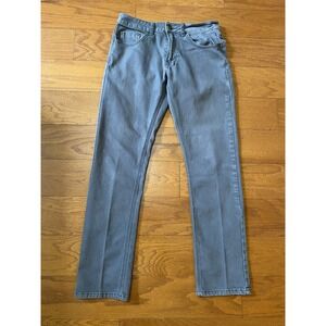 Bulletprufe Denim Gray Pants Mens 31x31 Slim Straight Black Mountain NC